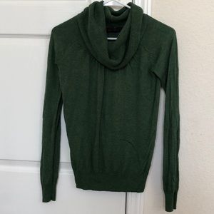 The Limited cowl neck green sweater size S
